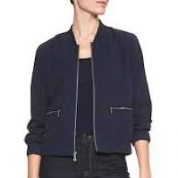 Banana Republic Tencel Bomber Jacket - Picture 2 of 3